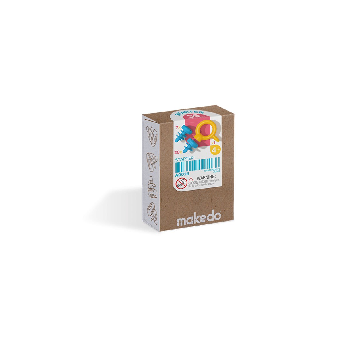 Makedo Cardboard Construction Starter Toolkit