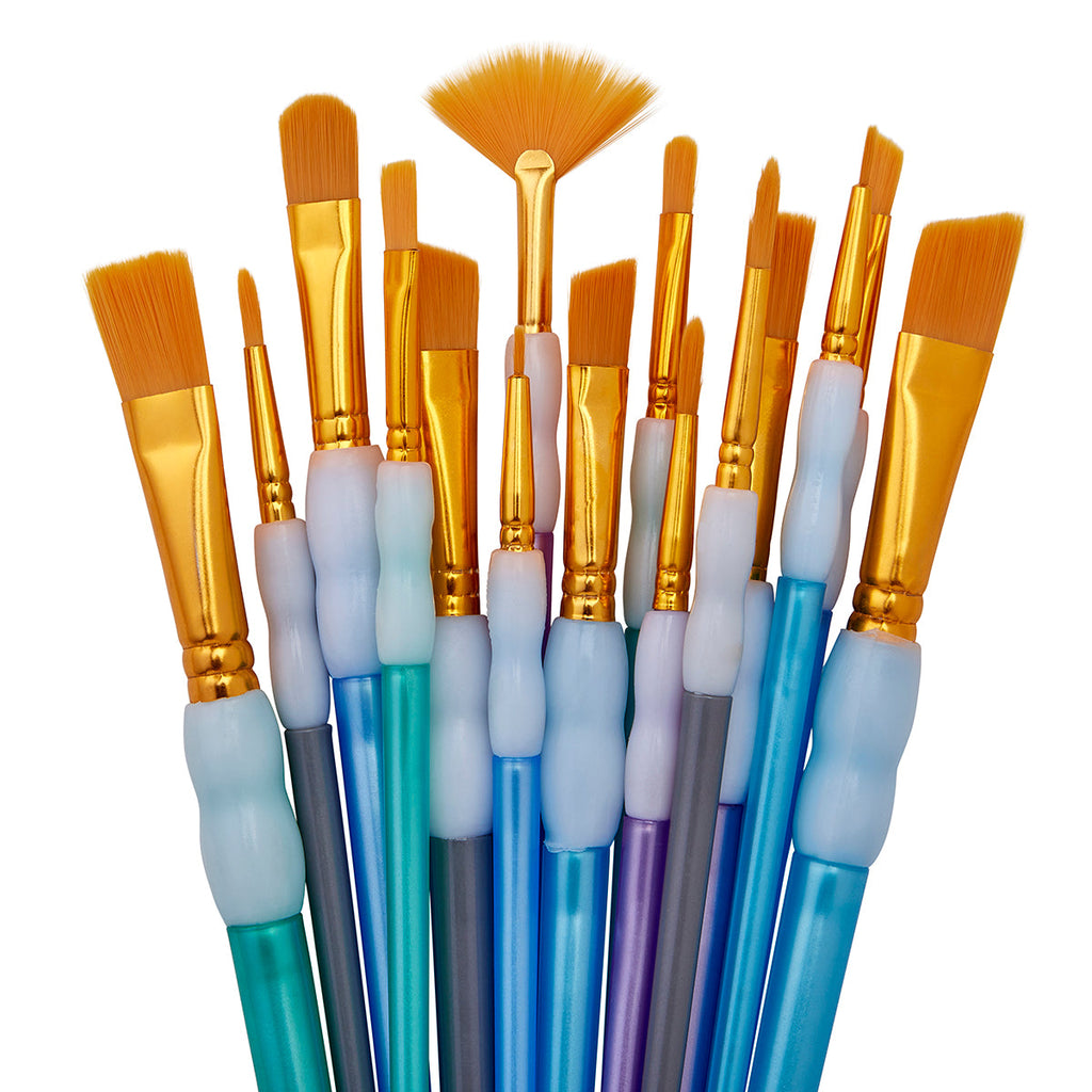 Studio Soft Grip Brush Set - 15 pc