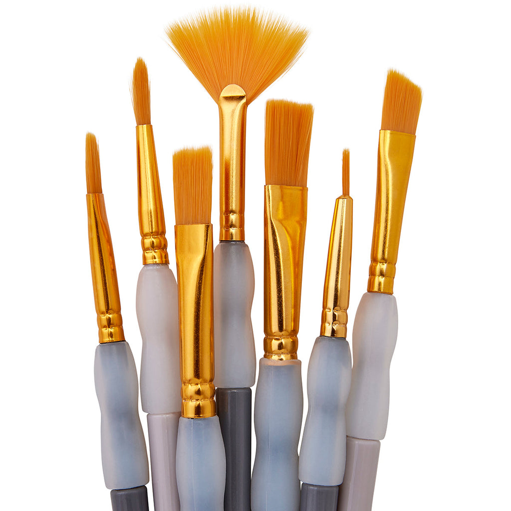 Studio Soft Grip Brush Set – 7 pc