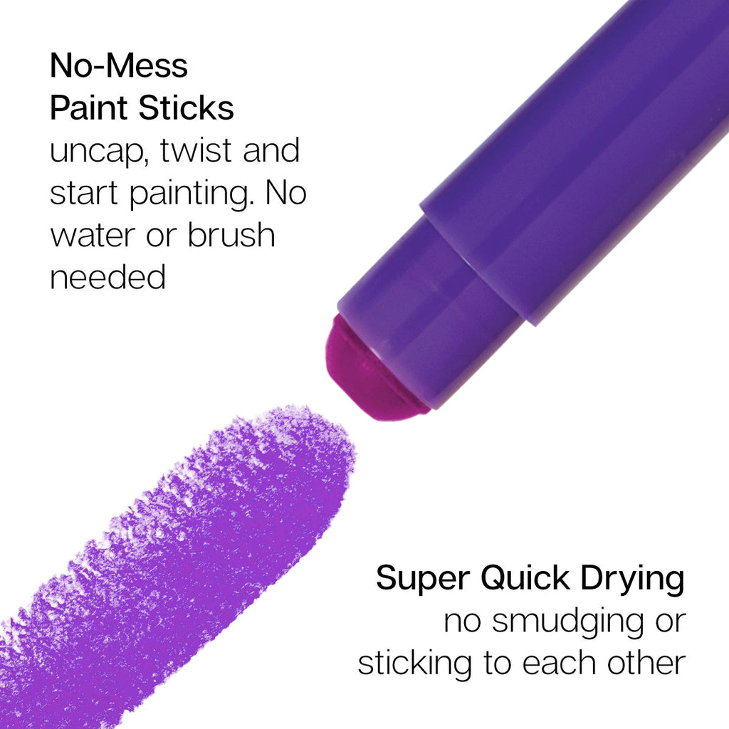Tempera Paint Sticks – 24 Colors