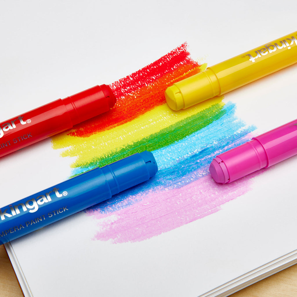 Tempera Paint Thin Sticks, 24 Colors