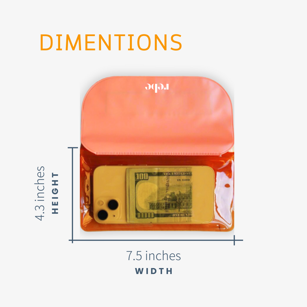 Buy One - Get One Free! Waterproof Phone Dry Bag Pouch, for Swimming, Diving, Kayaking, Snorkeling, Festivals| Keep Phone Safe from Water & Sand | Summer Essential