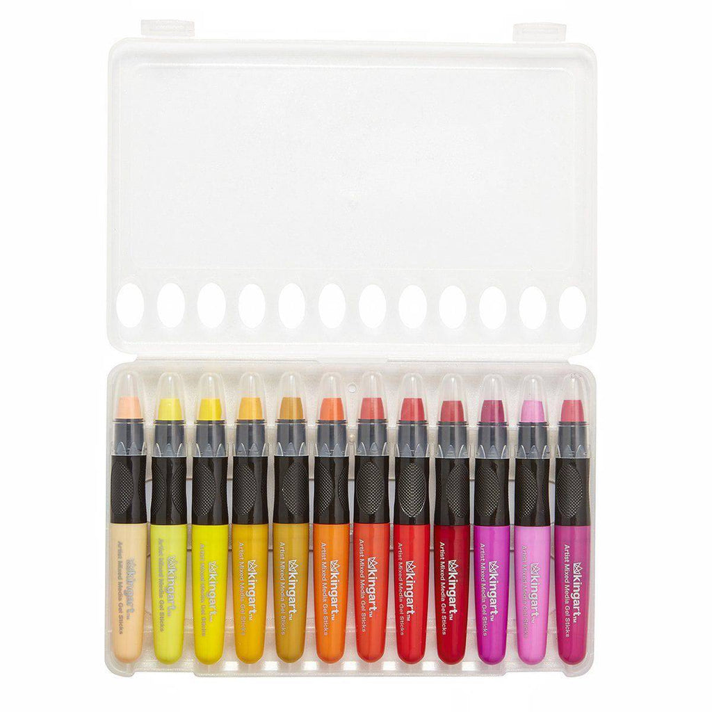 Mixed Media Gel Stick Crayons - 48 Colors