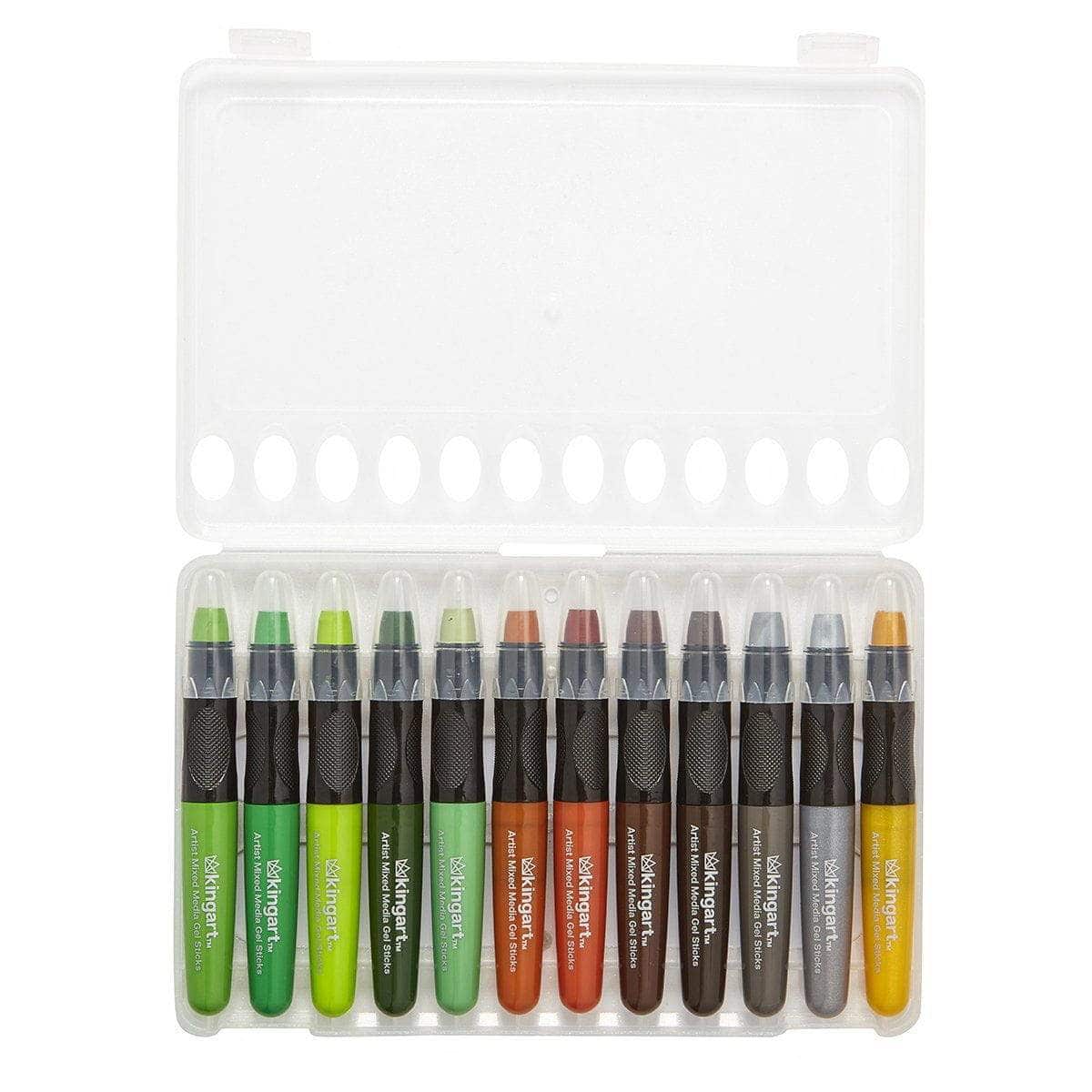 Mixed Media Gel Stick Crayons - 48 Colors