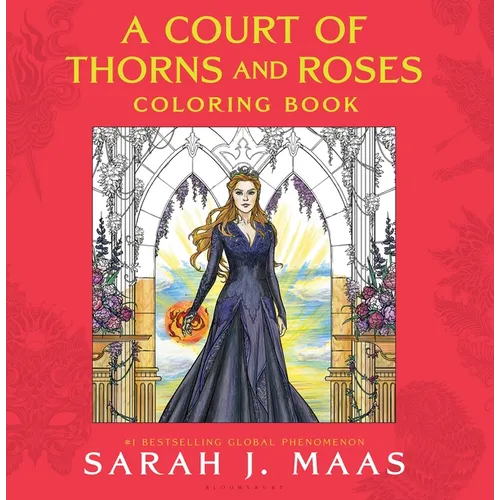 A Court of Thorns and Roses Coloring Book - Paperback